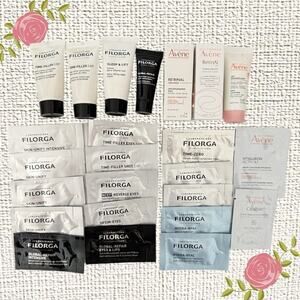 New French Pharmacy Skincare Samples/Minis Bundle with Free new YSL Makeup Bag